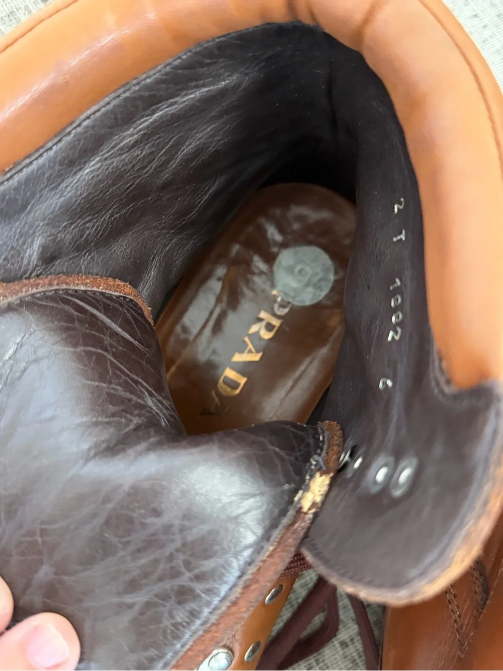 Prada gorgeous worn